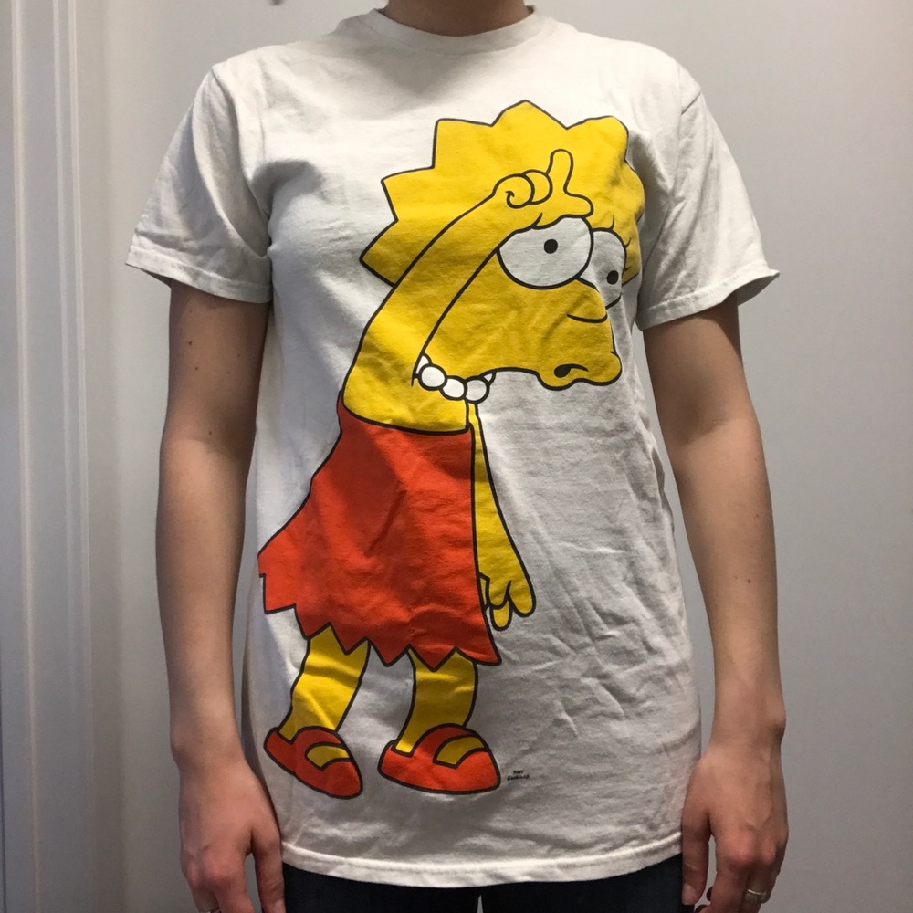 Lisa Simpson graphic T-shirt
